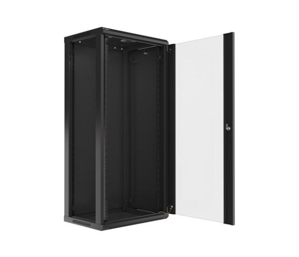 Lanberg Wisząca 19" 27U 600x450mm jednosekcyjna (czarna) - 455317 - zdjęcie 7